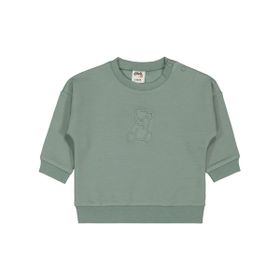 Civil Baby Teddy Baskılı 6-18 Ay Yeşil Sweatshirt