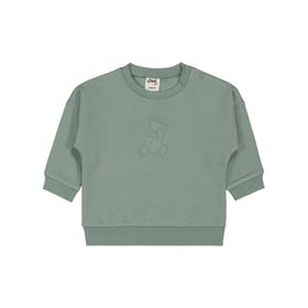 Civil Baby Teddy Baskılı 6-18 Ay Yeşil Sweatshirt
