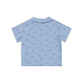 Civil Baby Yelken Baskılı 6-18 Ay Mavi Gömlek