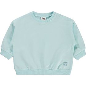 Civil Basic Kalp Etiketli 6-18 Ay Yeşil Bebek Sweatshirt