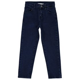 Civil Boys 20D68882024S3-1 10-13 Yaş Koyu Mavi Erkek Çocuk Kot Pantolon