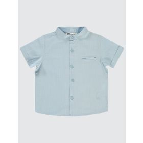 Civil Boys 401400412Y31-1 2-5 Yaş Buz Mavi Erkek Çocuk Gömlek