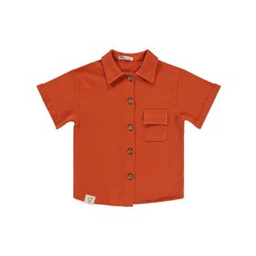 Civil Boys 404758205Y31-1 2-5 Yaş Oranj Erkek Çocuk Gömlek