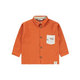 Civil Boys 404758205Y31-1 2-5 Yaş Oranj Erkek Çocuk Gömlek