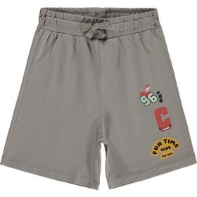 Civil Boys Fun Time Basklı 2-5 Yaş Gri Kapri