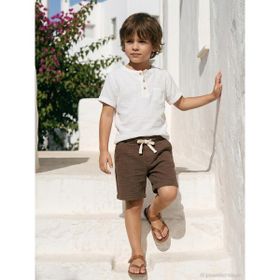 Civil Boys Kaprili 2-5 Yaş Bej - Kahverengi Takım