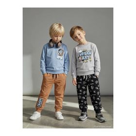 Civil Boys Music Baskılı 2'li Set 2-5 Yaş Standart Takım