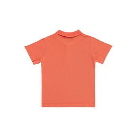 Civil Boys Palmiye Nakışlı Polo Yaka 2-5 Yaş Pembe Erkek Çocuk Tişört