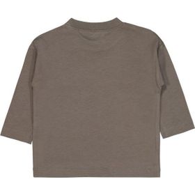 Civil CVL-77 Limited Baskılı 6-18 Ay Gri Bebek Sweatshirt