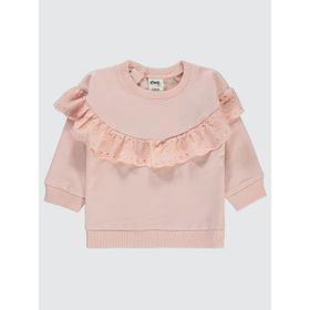 Civil Fistolu 6-18 Ay Taş Pudra Bebek Sweatshirt