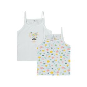 Civil Girls 2-10 Yaş Kız Çocuk 2'li Atlet Set