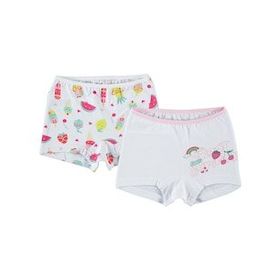 Civil Girls 2-10 Yaş Kız Çocuk 2'li Boxer Set