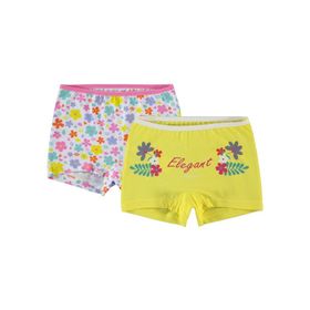 Civil Girls 2-10 Yaş Kız Çocuk 2'li Boxer Set