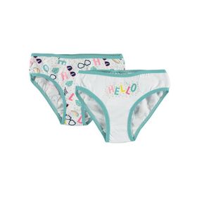 Civil Girls 2-10 Yaş Kız Çocuk 2'li Külot Set