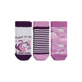 Civil Girls 2-12 Yaş Kız Çocuk 3'lü Çorap Set