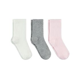 Civil Girls 2-12 Yaş Kız Çocuk 3'lü Çorap Set