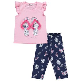 Civil Girls 2-5 Yaş Pembe Kız Çocuk Takım