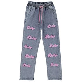 Civil Girls 20C25177624S2 Buz Mavi Kız Çocuk Pantolon