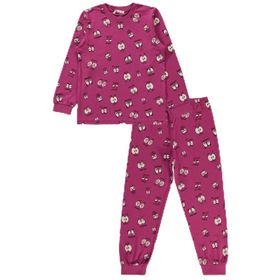 Civil Girls 22K34104424W2 Leylak Pusu Renk Kız Çocuk Pijama Takımı
