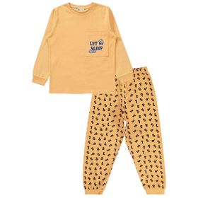 Civil Girls 22K83242224S1-1 Yumuşak Şeftali Renk Kız Çocuk Pijama Takımı