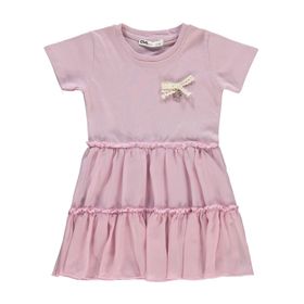 Civil Girls 26D17248124S1-1 Lila Kız Çocuk Elbise