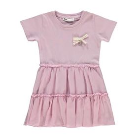Civil Girls 26D17248124S1-1 Lila Kız Çocuk Elbise