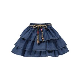 Civil Girls 351401562Y31 Mavi Kız Çocuk Etek