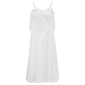 Civil Girls 37D56023024S1-1 Kırık Beyaz Kız Çocuk Abiye