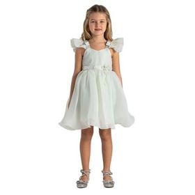 Civil Girls 37D56256624S1-1 Açık Yeşil Kız Çocuk Abiye