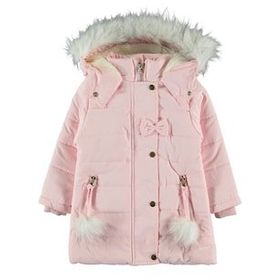 Civil Girls Kız Çocuk 2-5 Yaş Narçiçeği Kapüşonlu Mont