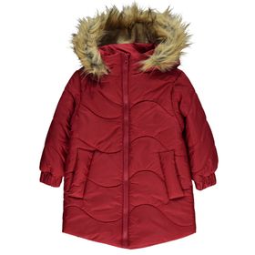 Civil Girls Kız Çocuk 2-5 Yaş Narçiçeği Kapüşonlu Mont