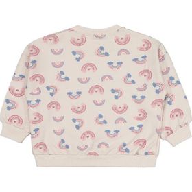 Civil Gökkuşağı Empirme 6-18 Ay Açık Taş Bebek Sweatshirt