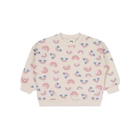 Civil Gökkuşağı Empirme 6-18 Ay Bej Bebek Sweatshirt