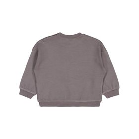 Civil Hayvanlar Baskılı 6-18 Ay Gri Bebek Sweatshirt