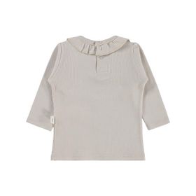 Civil Kedi Yüz Baskılı 6-18 Ay Bej Bebek Sweatshirt