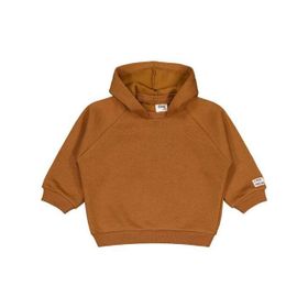 Civil Keep Smiling Etiketli Basic 6-18 Ay Kahverengi Bebek Sweatshirt