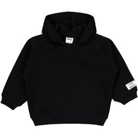 Civil Keep Smiling Etiketli Basic 6-18 Ay Siyah Bebek Sweatshirt