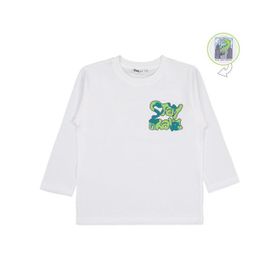 Civil Stay Brave Baskılı 2-5 Yaş Ekru Erkek Çocuk Sweatshirt