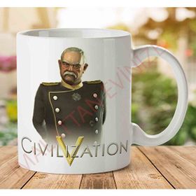 Civilization Transparent Baskılı Kupa Bardak