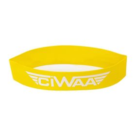 Ciwaa 2012 Orta Sert Sarı Latex Aerobik Bandı