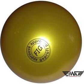 Ciwaa CWA150 - Sarı 420 Gr Fig Onaylı Ritmik Cimnastik Topu