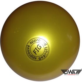 Ciwaa CWA150 - Sarı 420 Gr Fig Onaylı Ritmik Cimnastik Topu