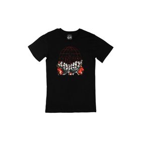 Cix 1 Mayıs Baskılı Siyah T-shirt