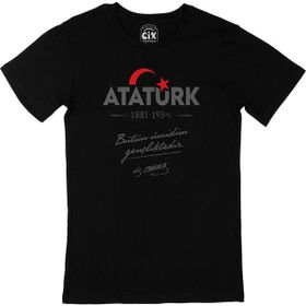 Cix 29 Ekim Atatürk Gençlik Siyah T-shirt