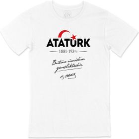 Cix 29 Ekim Atatürk Gençlik Siyah T-shirt
