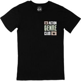 Cix Action Genre Club Cep Logo Tasarımlı XL Siyah Erkek T-shirt