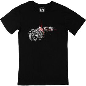 Cix Adrenaline Motor Sport Siyah T-shirt