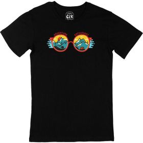 Cix Adventure & Enthusiast Siyah Erkek T-shirt