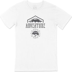 Cix Adventure & Helmet Beyaz Erkek T-shirt