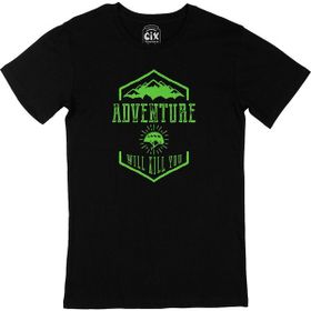 Cix Adventure Will Kill You Siyah T-shirt